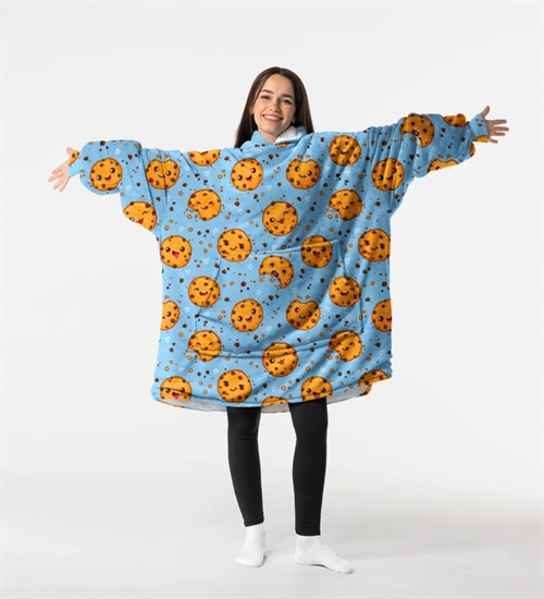 Huggie - Cookies make me Happy - Giant Blanket Hoodie